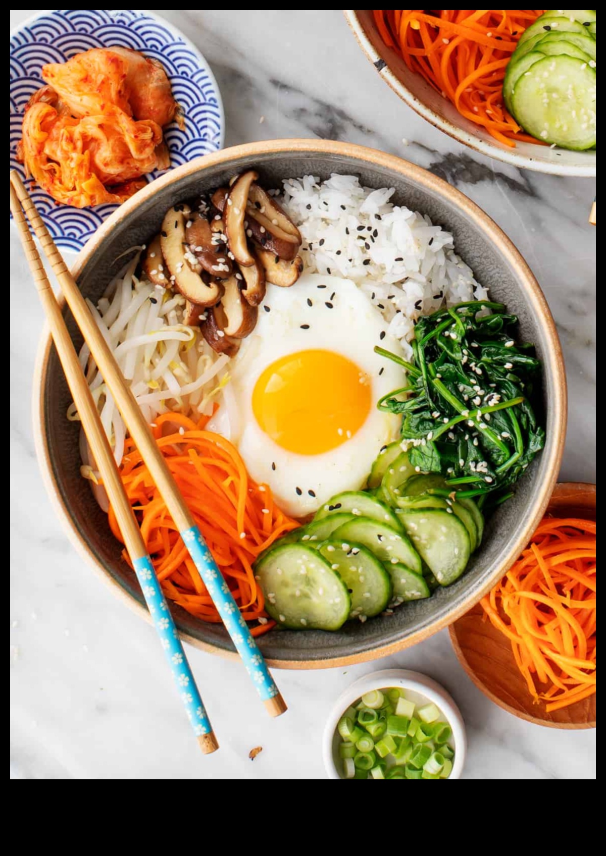 Bibimbap Bliss: Kore Pirinç Kasesi Kreasyonlarının Ustalığını Keşfedin