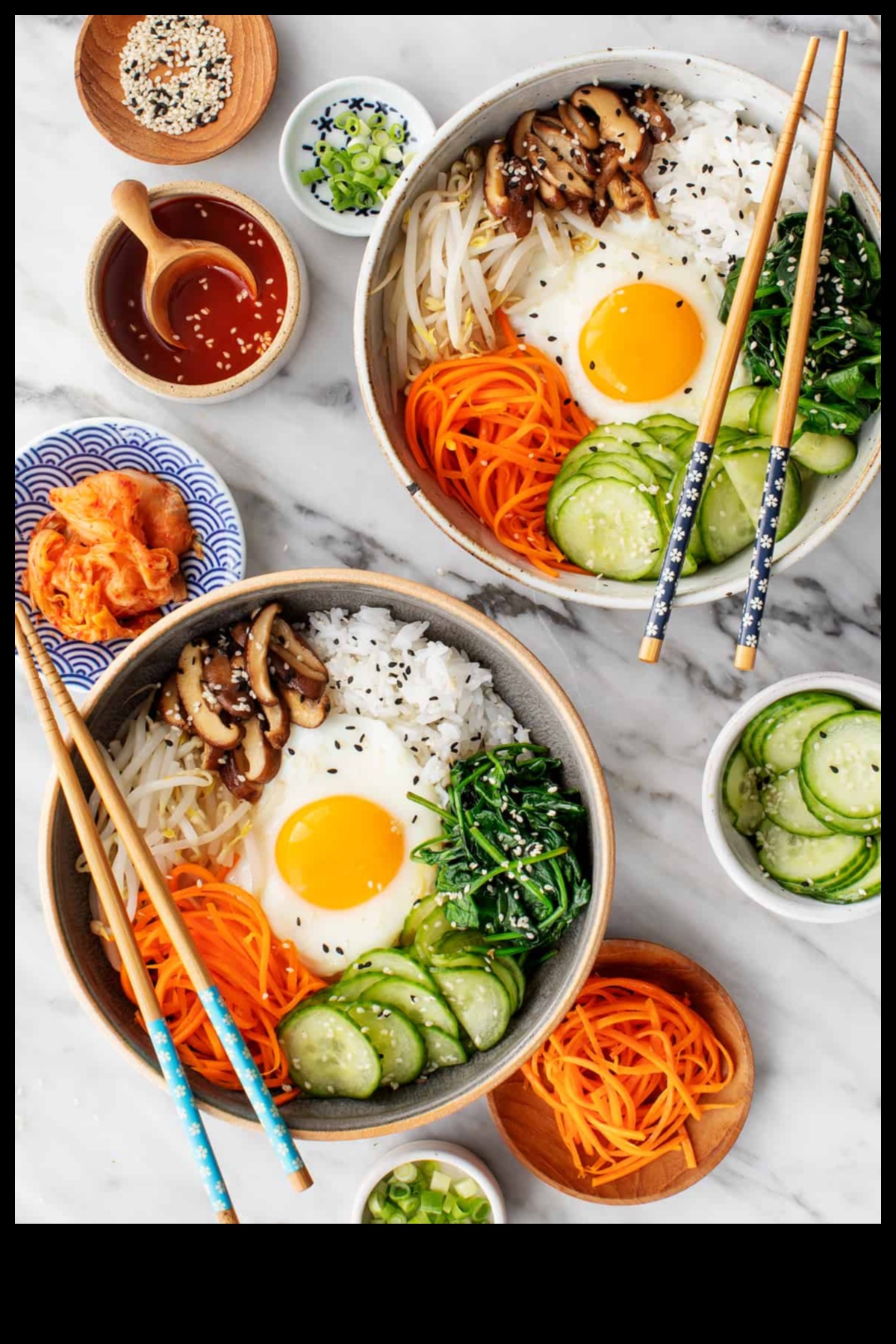 Bibimbap Bliss: Kore Pirinç Kasesi Kreasyonlarının Ustalığını Keşfedin