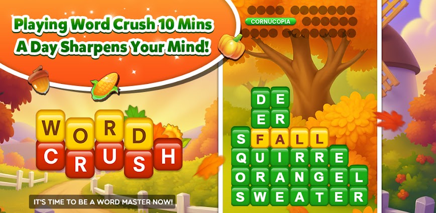 Word Crush – Fun Puzzle Game background